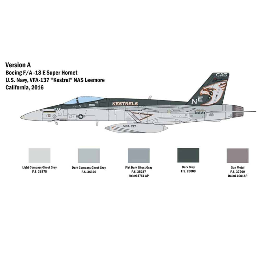 italeri-f-a-18e-super-hornet-maquette-avion-militaire-assembler image 2