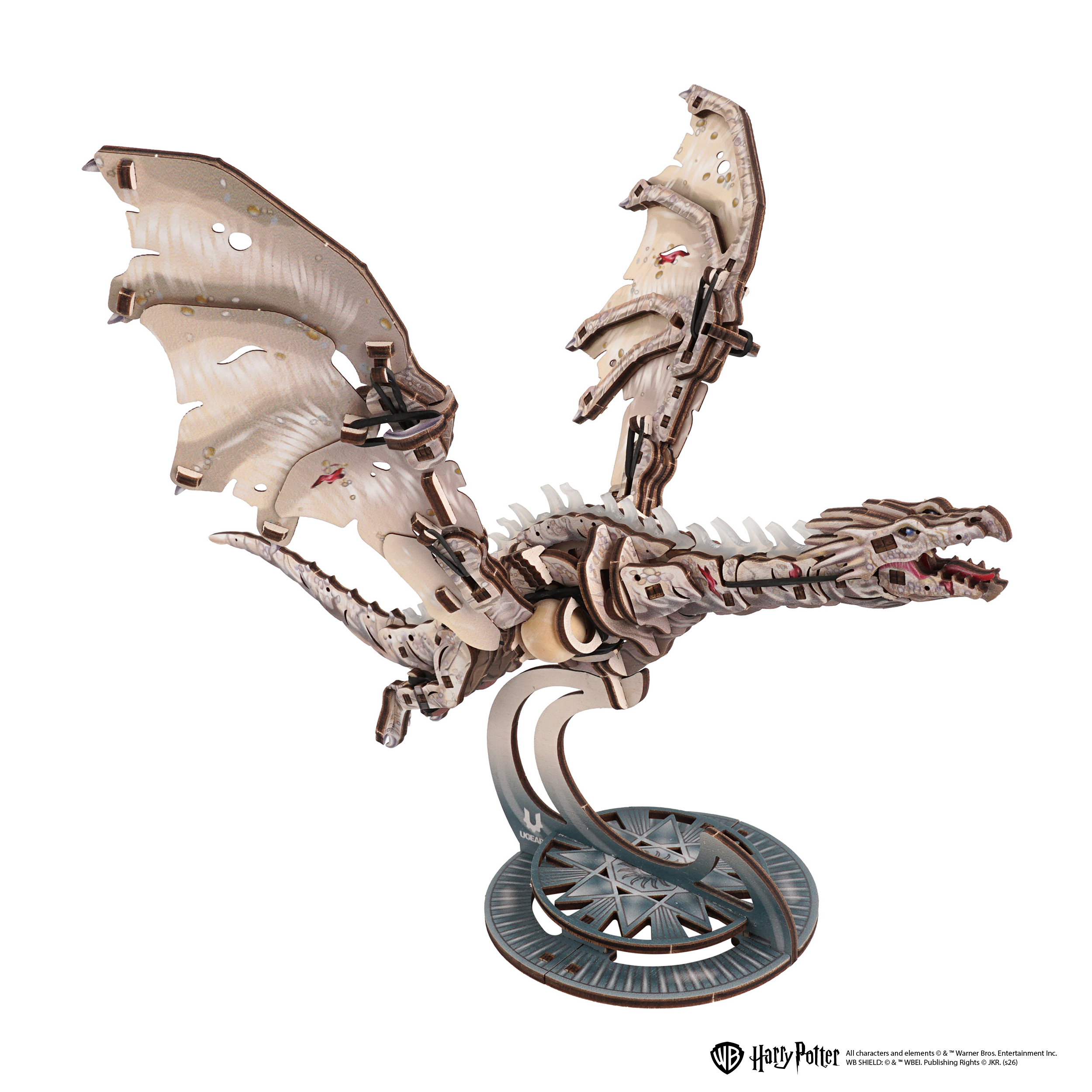 ugears-ukrainian-ironbelly-dragon-harry-potter-puzzle-3d-bois image 5
