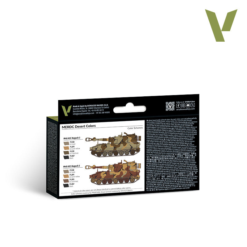 vallejo-model-air-set-6-x-18-ml-merdc-desert-peinture-maquette-a-rographe image 2