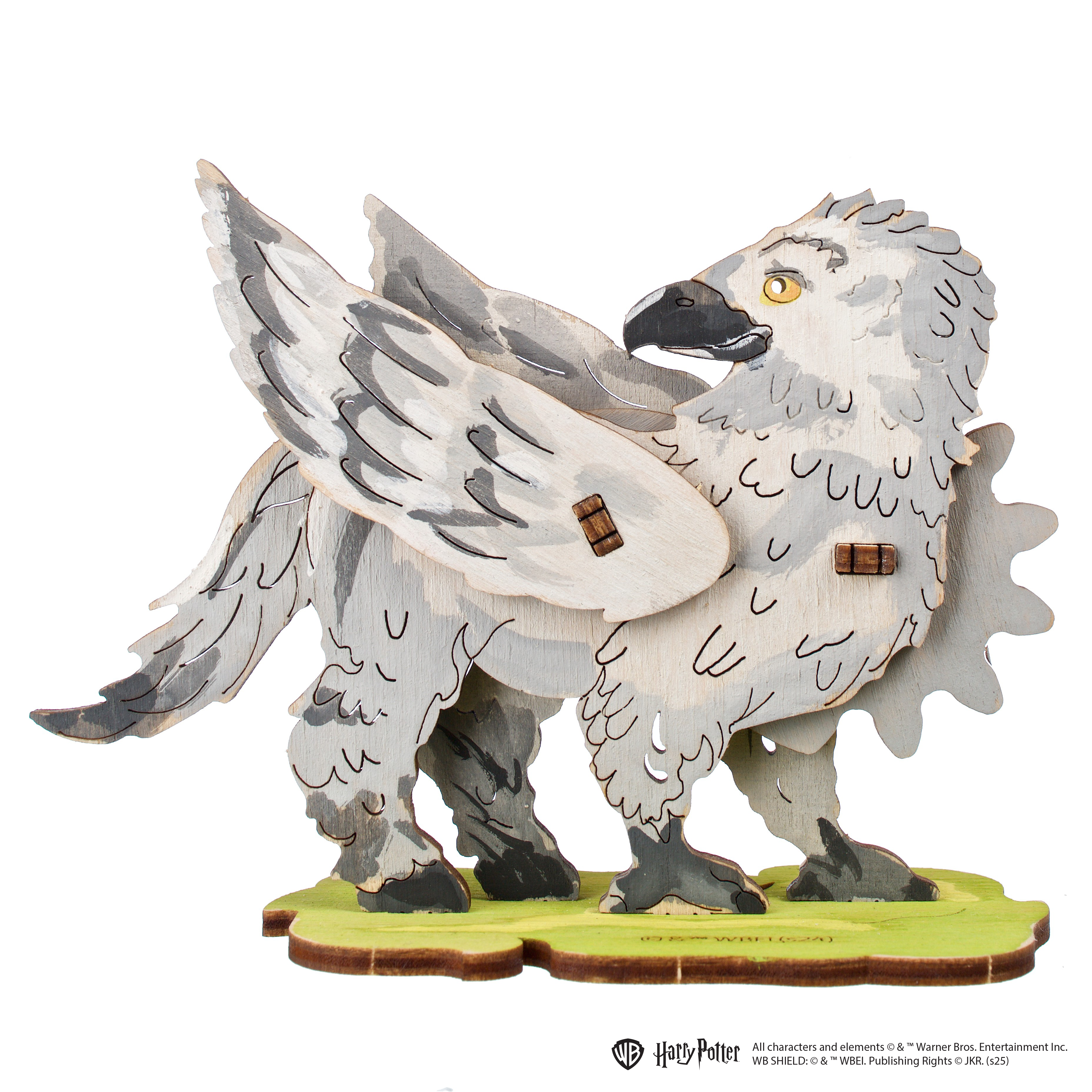 ugears-buckbeak-hippogriffe-maquette-3d-bois-colorier-harry-potter image 2