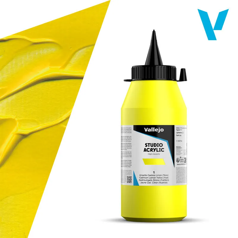 vallejo-belle-arti-1-l-jaune-cadmium-citron-ton-peinture-acrylique-artist image 1