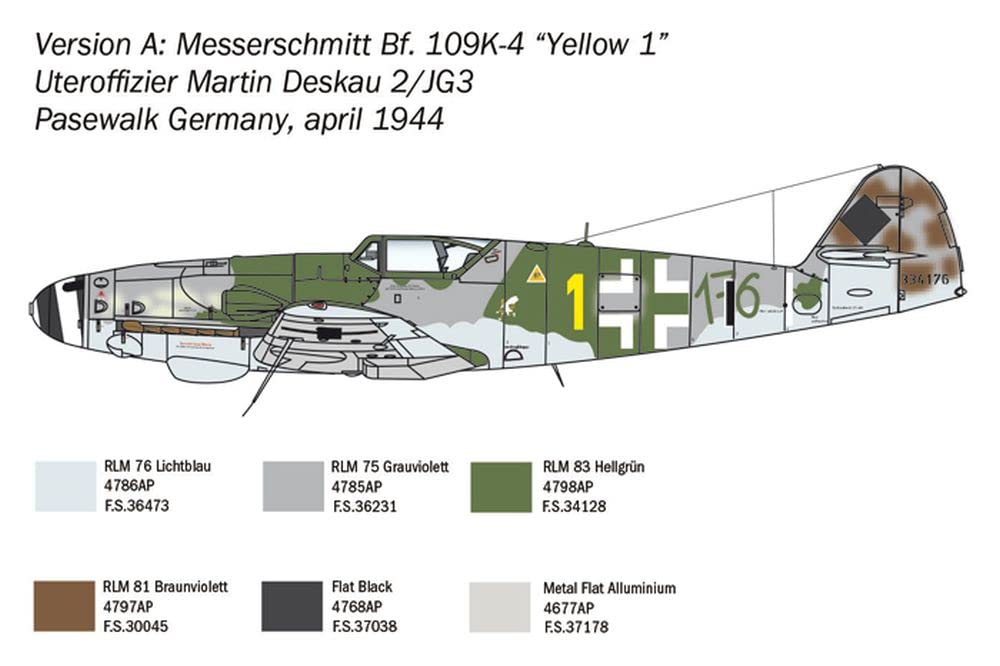 italeri-2805-bf-109-k-4-maquette-avion-militaire-1-48 image 4
