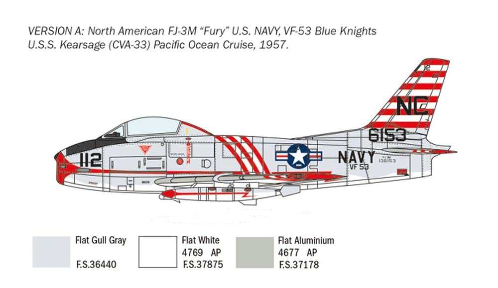 italeri-2811s-north-american-fj-2-3-fury-1-48-kit-avion-plastique image 4