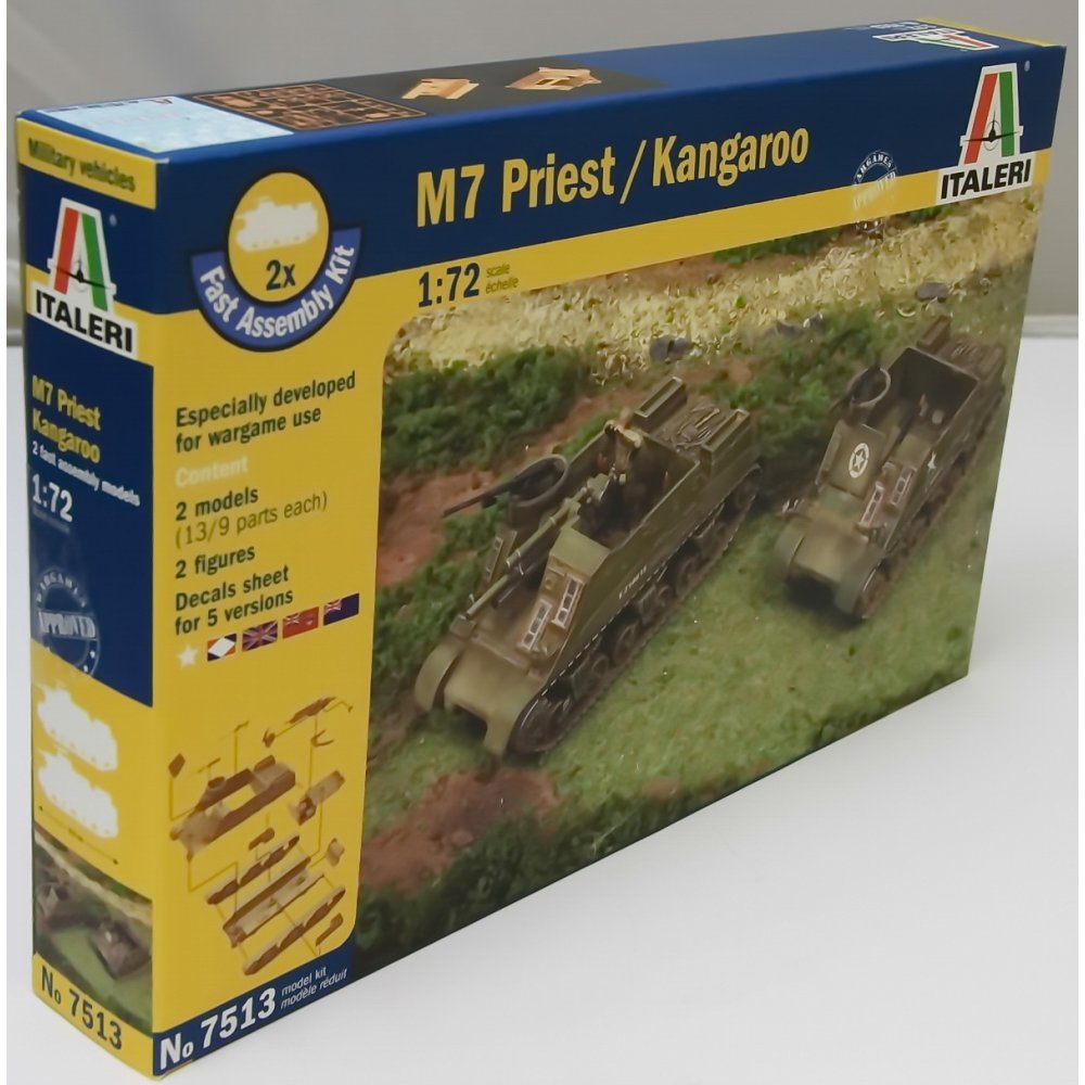 italeri-i7513-maquette-char-m7-priest-105mm-1-72 image 1