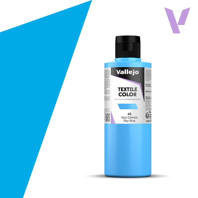 vallejo-textile-color-azzurro-cielo-200-ml-peinture-textile image 1
