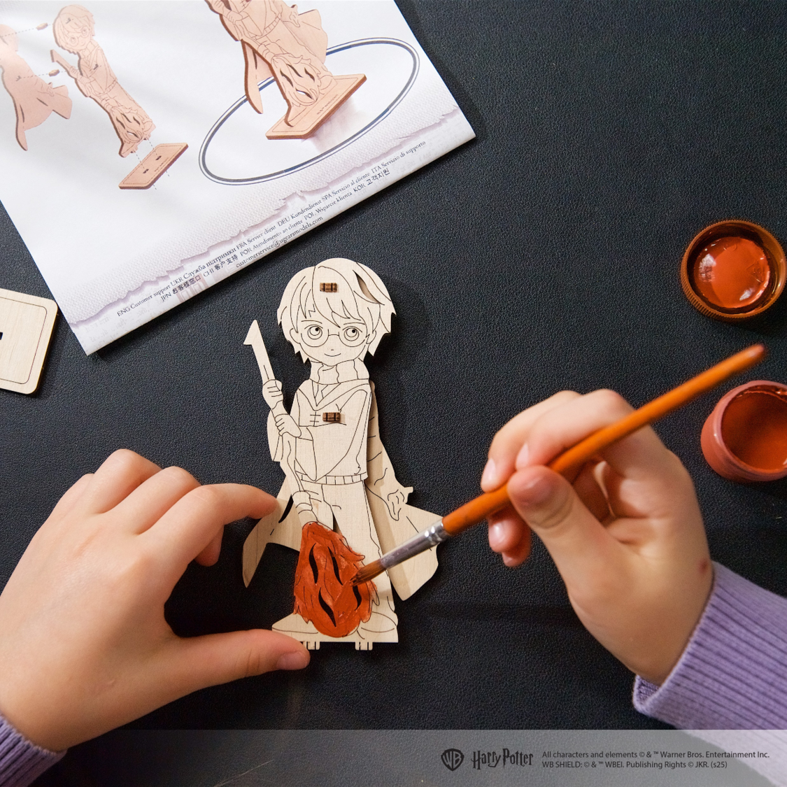 ugears-harry-potter-maquette-3d-bois-colorier image 5