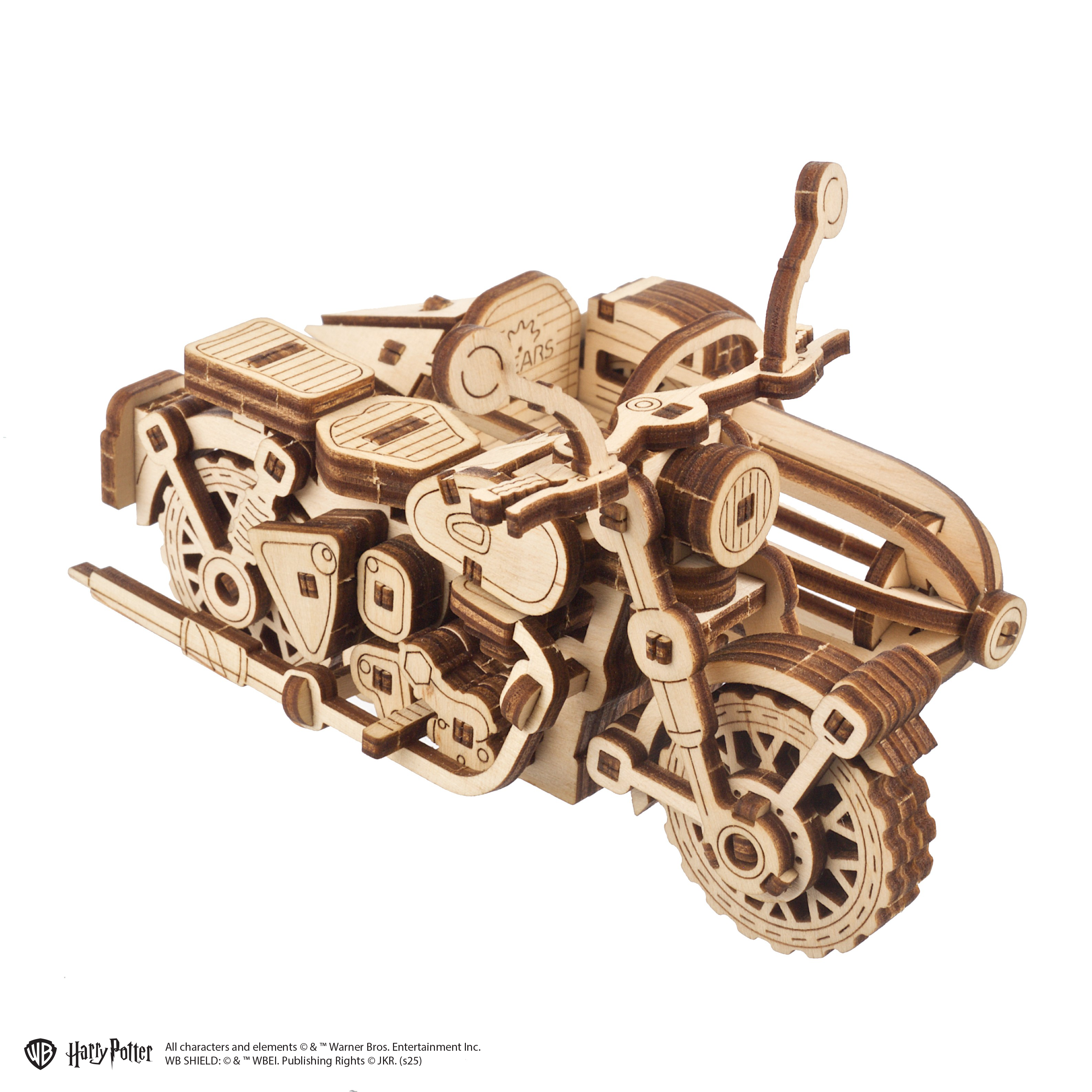 ugears-harry-potter-hagrid-s-flying-motorbike-mini-maquette-bois-side-car image 3