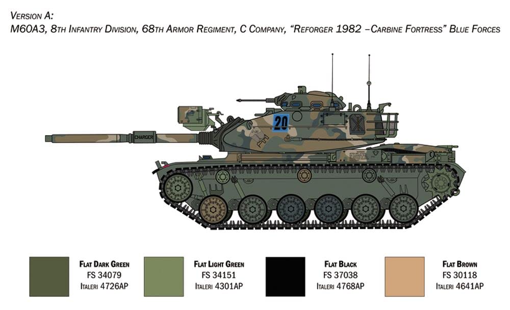 italeri-m60a3-maquette-char-militaire-assembler image 4