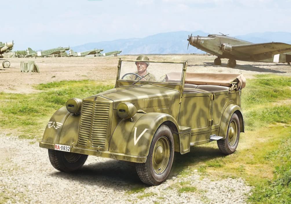 italeri-6550-fiat-508-cm-coloniale-avec-quipage-maquette-militaire-1-35-monter image 6