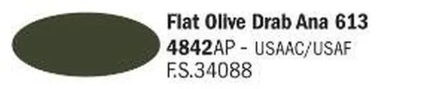 italeri-flat-olive-drab-ana-613-peinture-acrylique-militaire-mate image 1