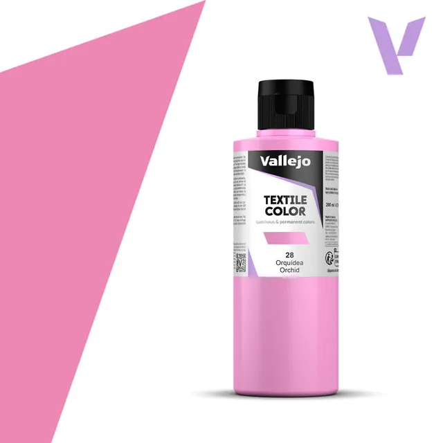 vallejo-textile-color-200-ml-orchid-e-peinture-tissu-sans-repassage image 1