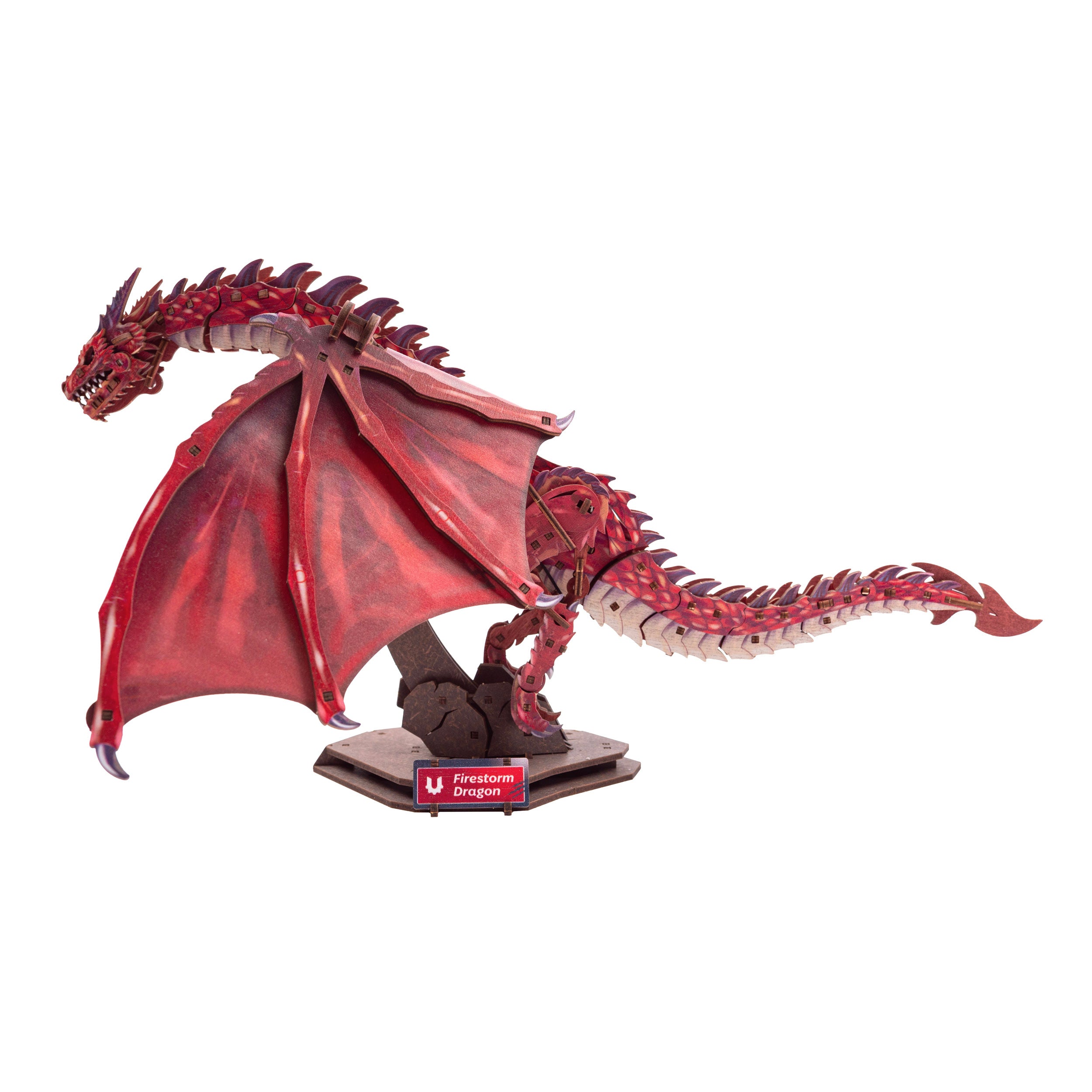 ugears-firestorm-dragon-dragon-m-canique-en-bois image 2
