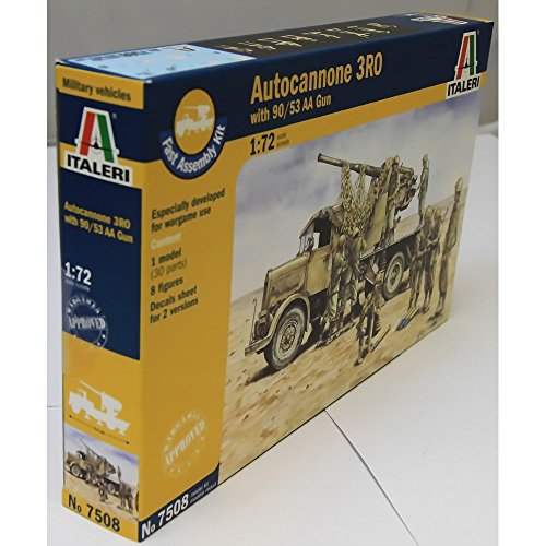 italeri-i7508-autocannone-r0-3-90-53-1-72-maquette-camion-canon image 5