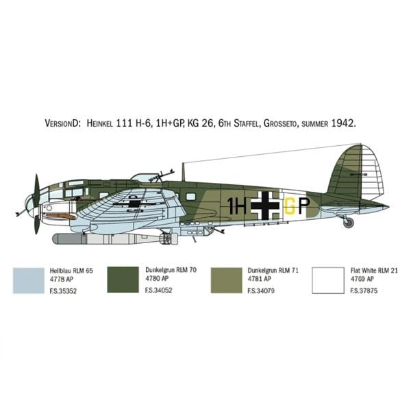 italeri-1436s-heinkel-he-111h-6-1-72-maquette-avion image 8