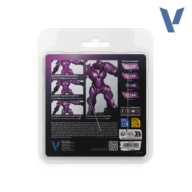 vallejo-true-metallic-metal-set-4-couleurs-violet-am-thyste image 2