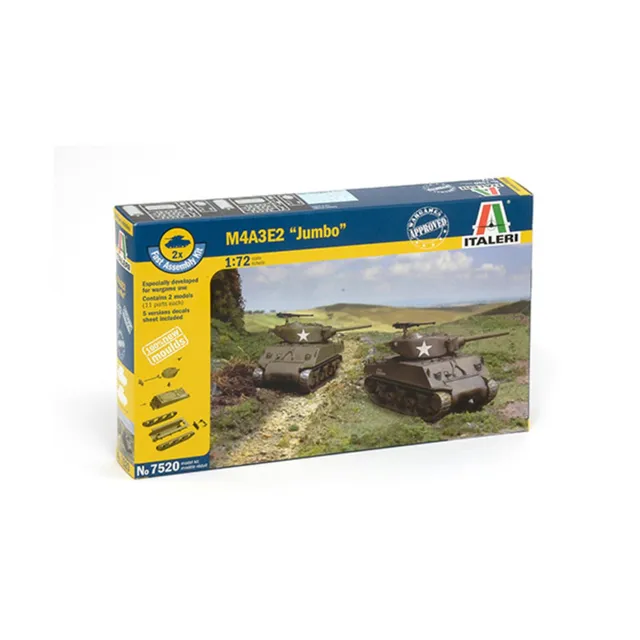 italeri-i7520-m4a3e2-jumbo-maquette-char-1-72 image 1
