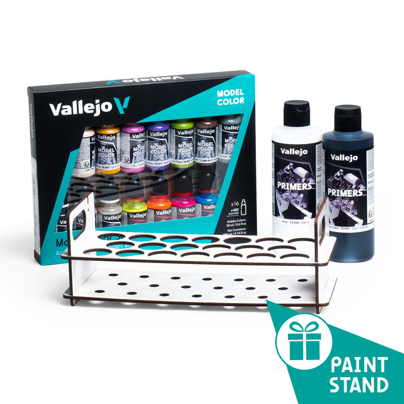 vallejo-wargame-special-model-color-set-avec-primer-rack-20-flacons image 1
