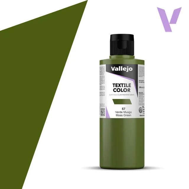 vallejo-textile-color-verde-muschio-200-ml-peinture-textile image 1