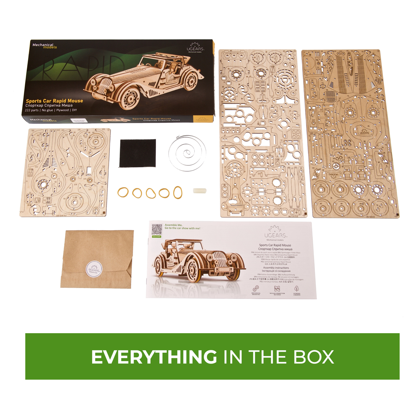 ugears-sports-car-rapid-mouse-roadster-classique-en-bois-m-canique-moteur-ressor image 6