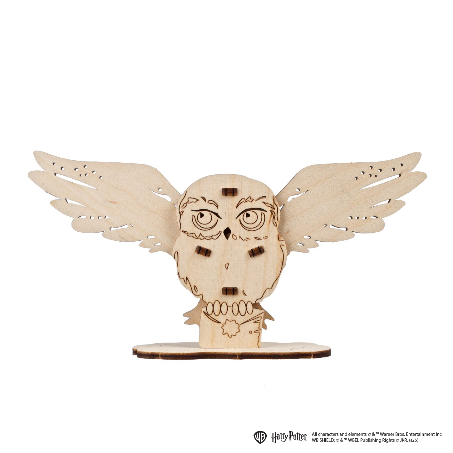 ugears-hedwig-chouette-maquette-bois-3d-colorier-harry-potter image 1