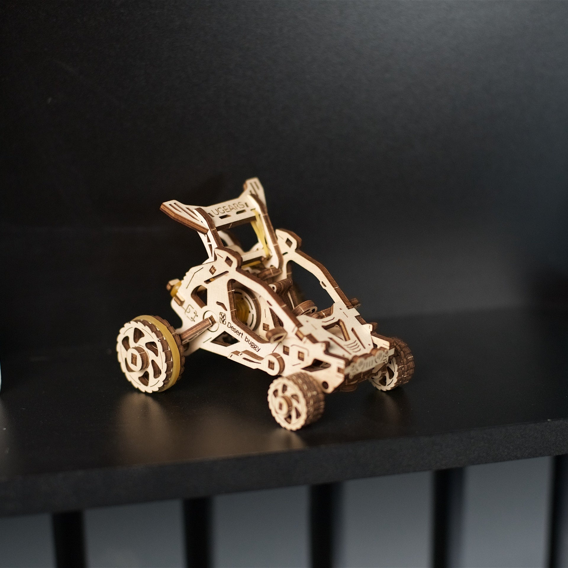 ugears-desert-buggy-mini-buggy-maquette-m-canique-en-bois-construire image 8