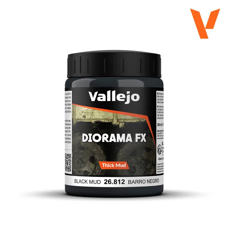 vallejo-diorama-fx-texture-boue-noire-200-ml image 1