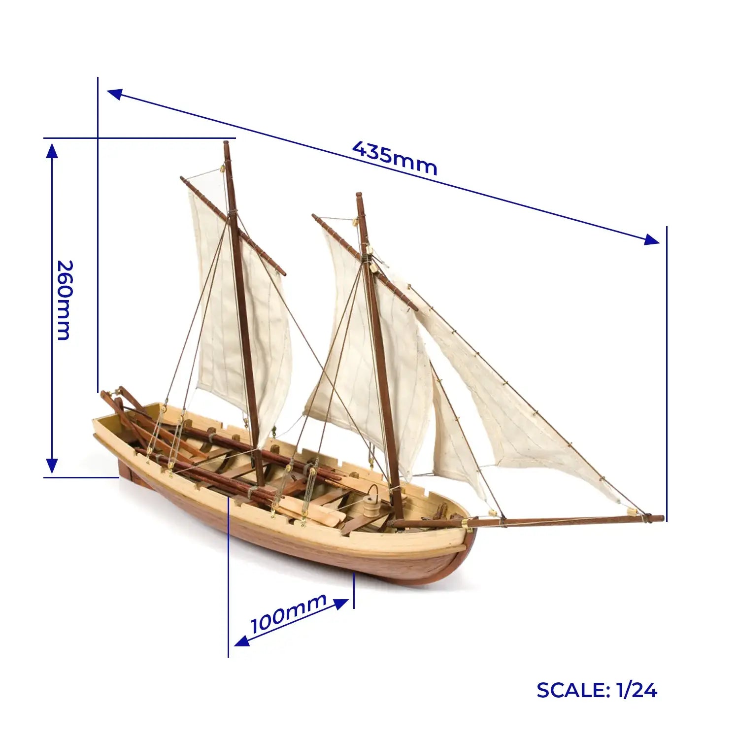 occre-bounty-boat-kit-maquette-bateau-chaloupe-de-la-bounty image 3