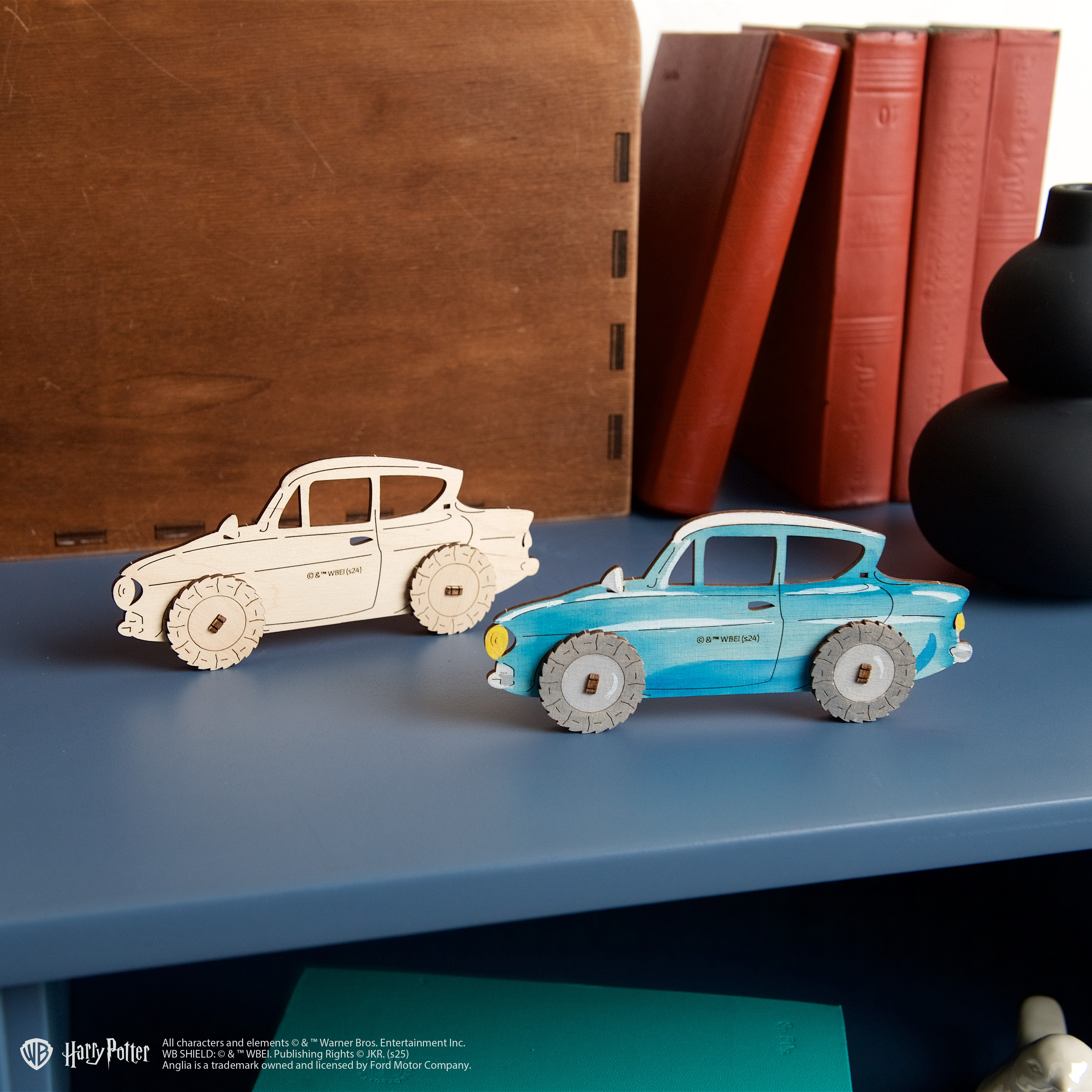 ugears-ford-anglia-volante-maquette-bois-3d-colorier-harry-potter image 6