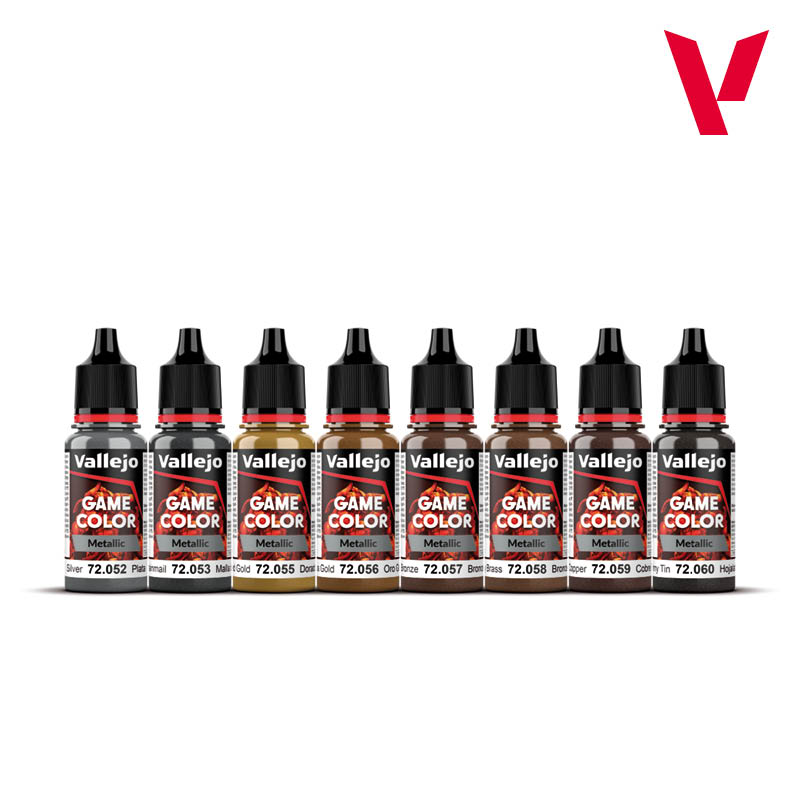vallejo-game-color-set-8-x-18-ml-couleurs-m-talliques-miniatures image 3
