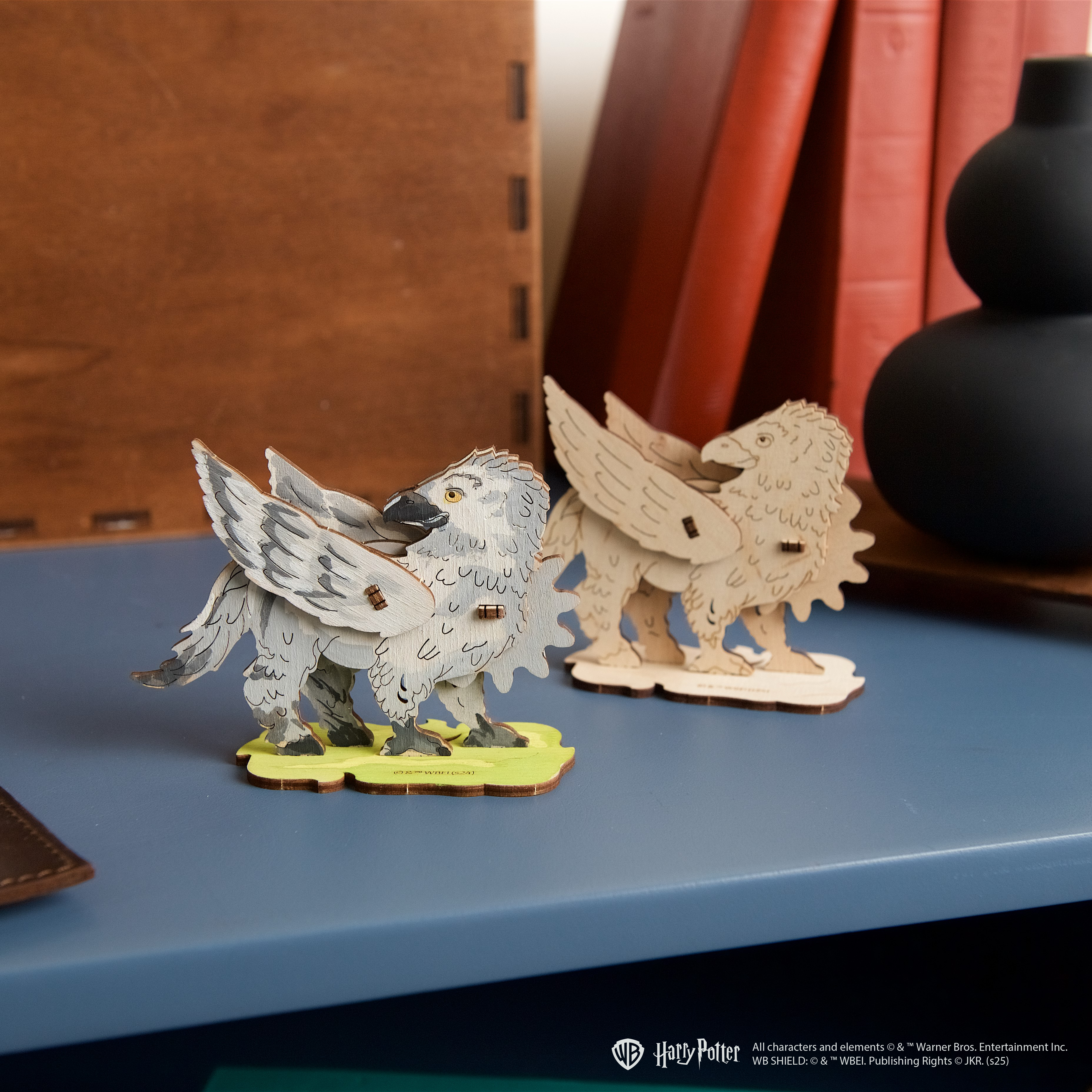 ugears-buckbeak-hippogriffe-maquette-3d-bois-colorier-harry-potter image 6