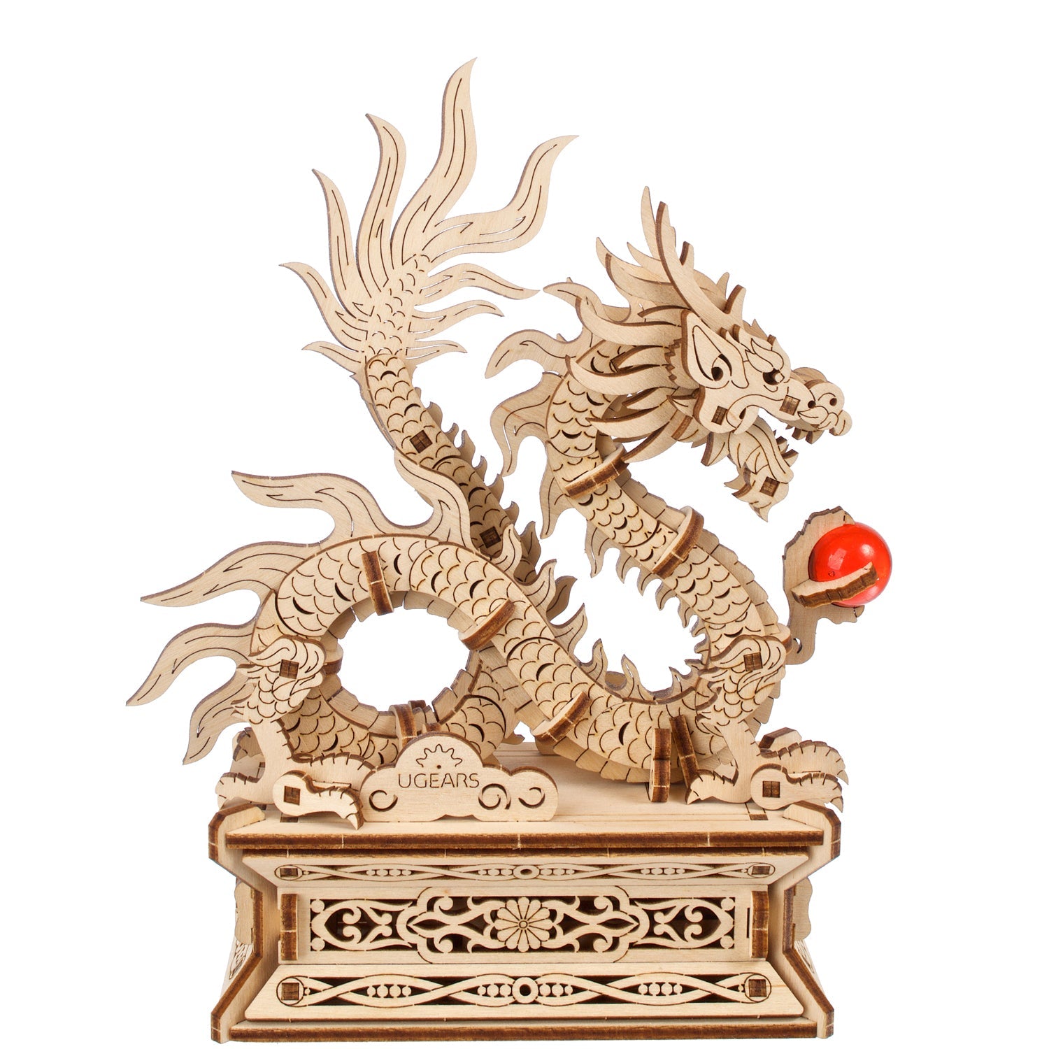 ugears-wood-dragon-maquette-bois-puzzle-bo-te-secr-te image 2