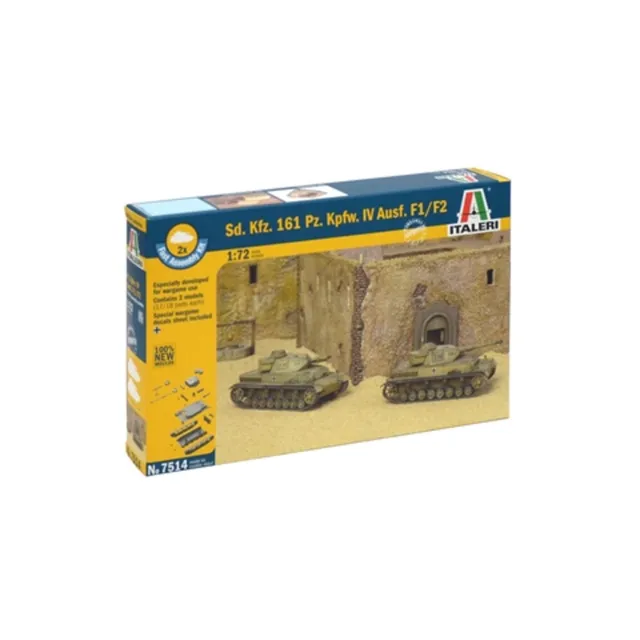 italeri-i7514-panzer-iv-ausf-f1-maquette-char-militaire-1-72 image 1