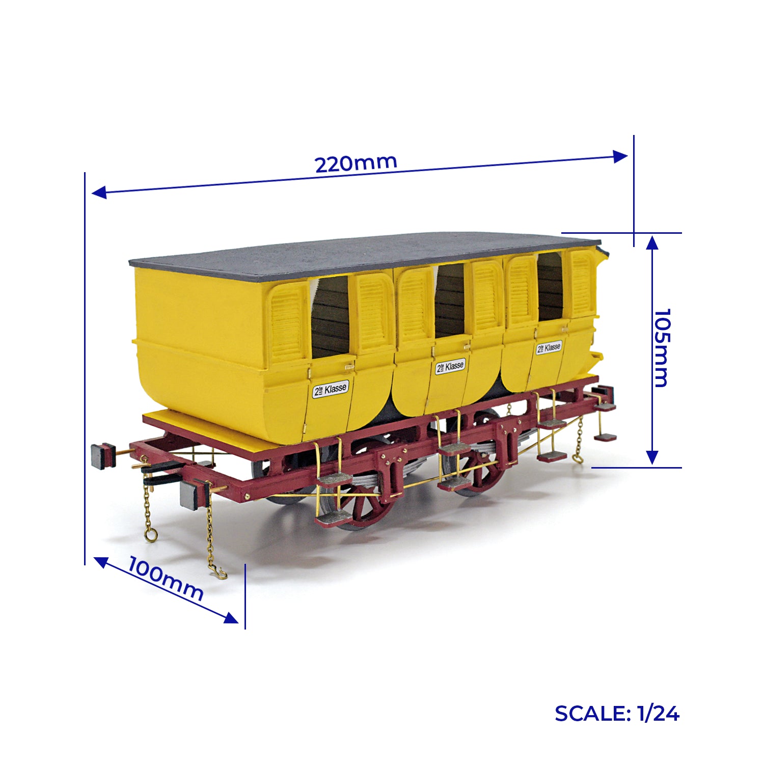 occre-adler-carrozze-kit-wagons-train-historique image 2