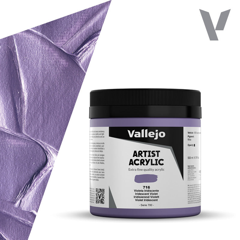 vallejo-acrylique-beaux-arts-violet-irridescent-500-ml image 1