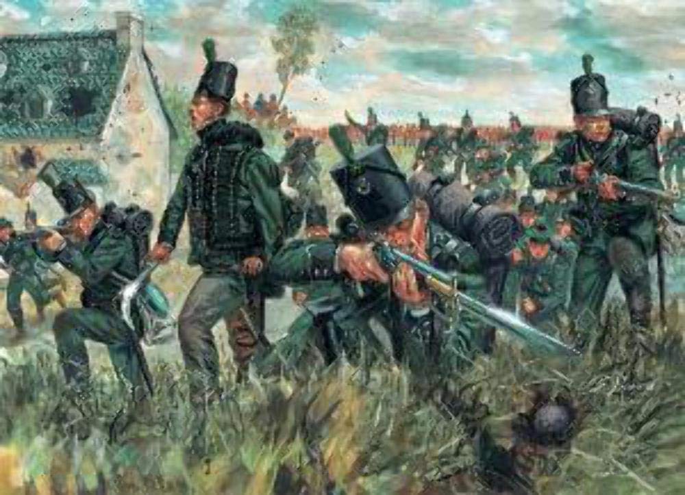 italeri-i6083-maquette-figurine-gilets-verts-britanniques-95th-waterloo-chelle-1 image 1