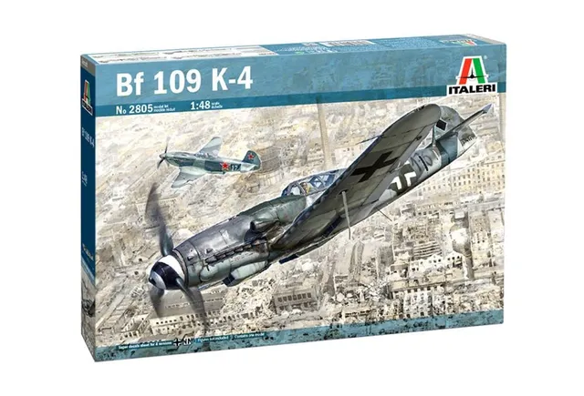 italeri-2805-bf-109-k-4-maquette-avion-militaire-1-48 image 1