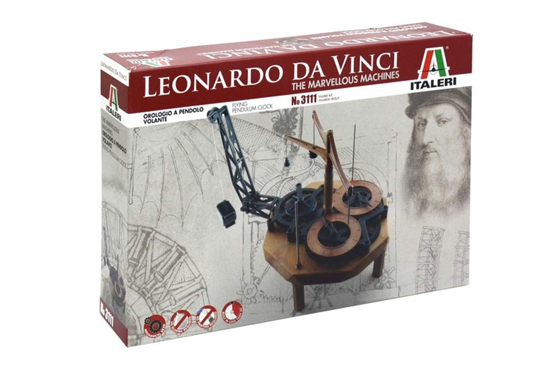 italeri-i3111-horloge-pendule-l-onard-de-vinci-maquette-monter image 1
