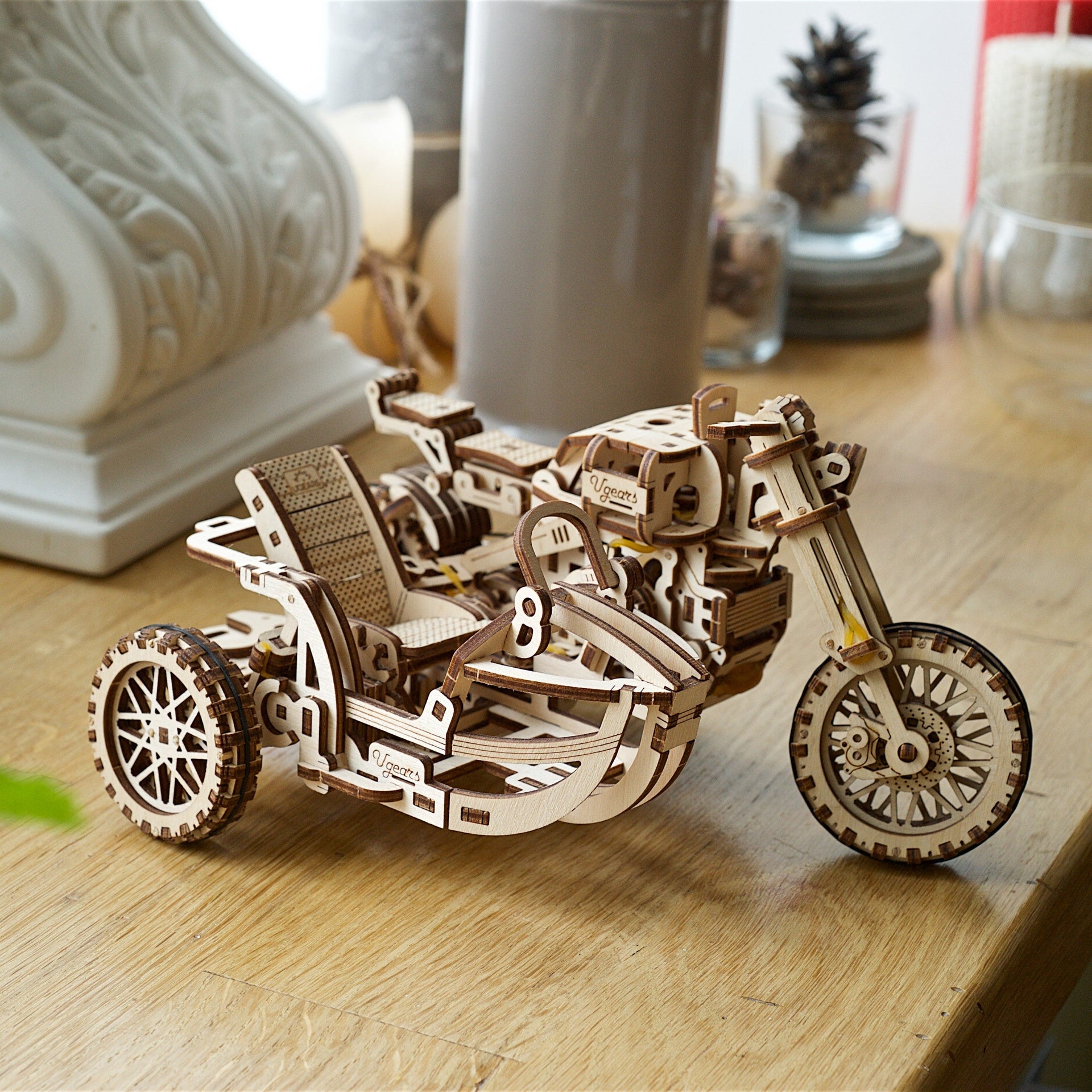 ugears-scrambler-ugr-10-motor-bike-with-sidecar-maquette-moto-bois image 8