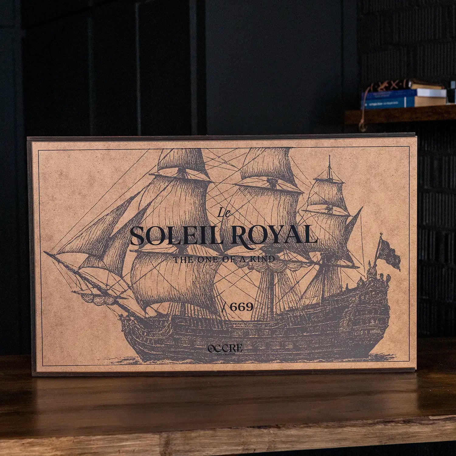 occre-soleil-royal-maquette-bateau-en-bois-dition-limit-e-num-rot-e-669-exemplai image 3