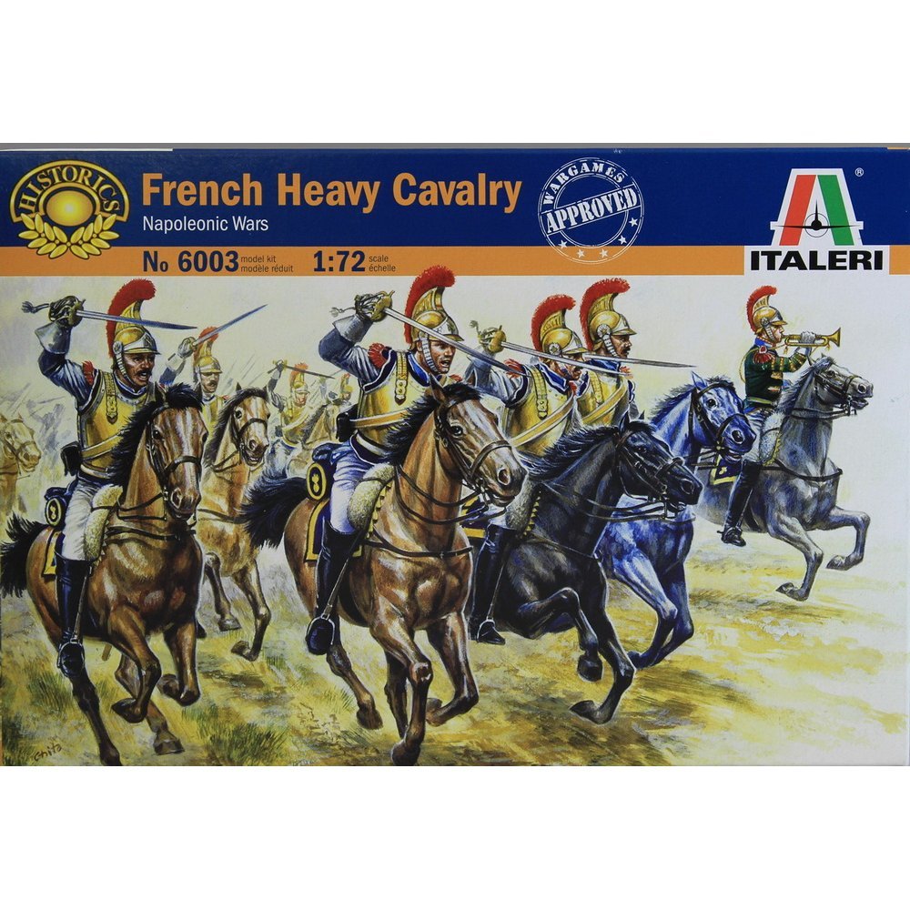 italeri-6003-cavalerie-lourde-fran-aise-figurines-1-72-assembler image 3