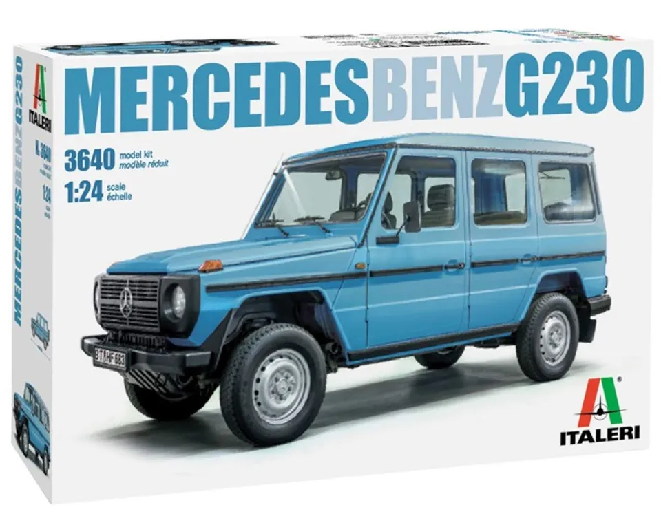 italeri-mercedes-benz-g230-maquette-voiture-4x4 image 1