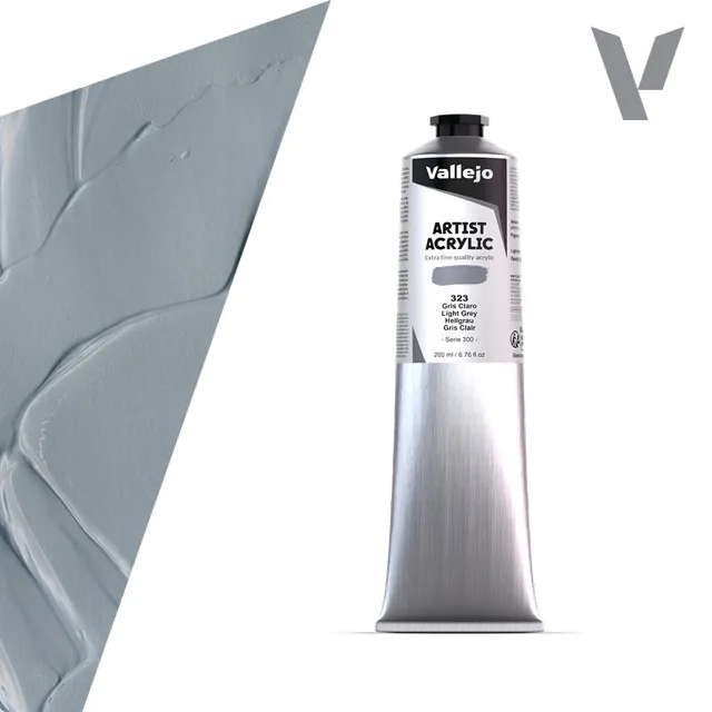 vallejo-peinture-acrylique-gris-clair-200-ml-beaux-arts image 1