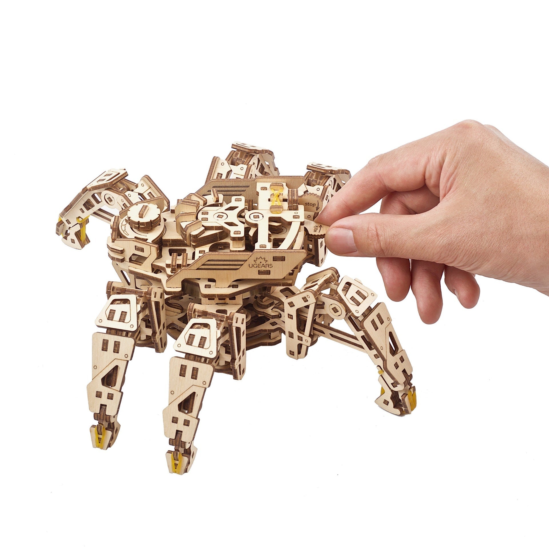 ugears-hexapod-explorer-maquette-m-canique-en-bois-monter image 4