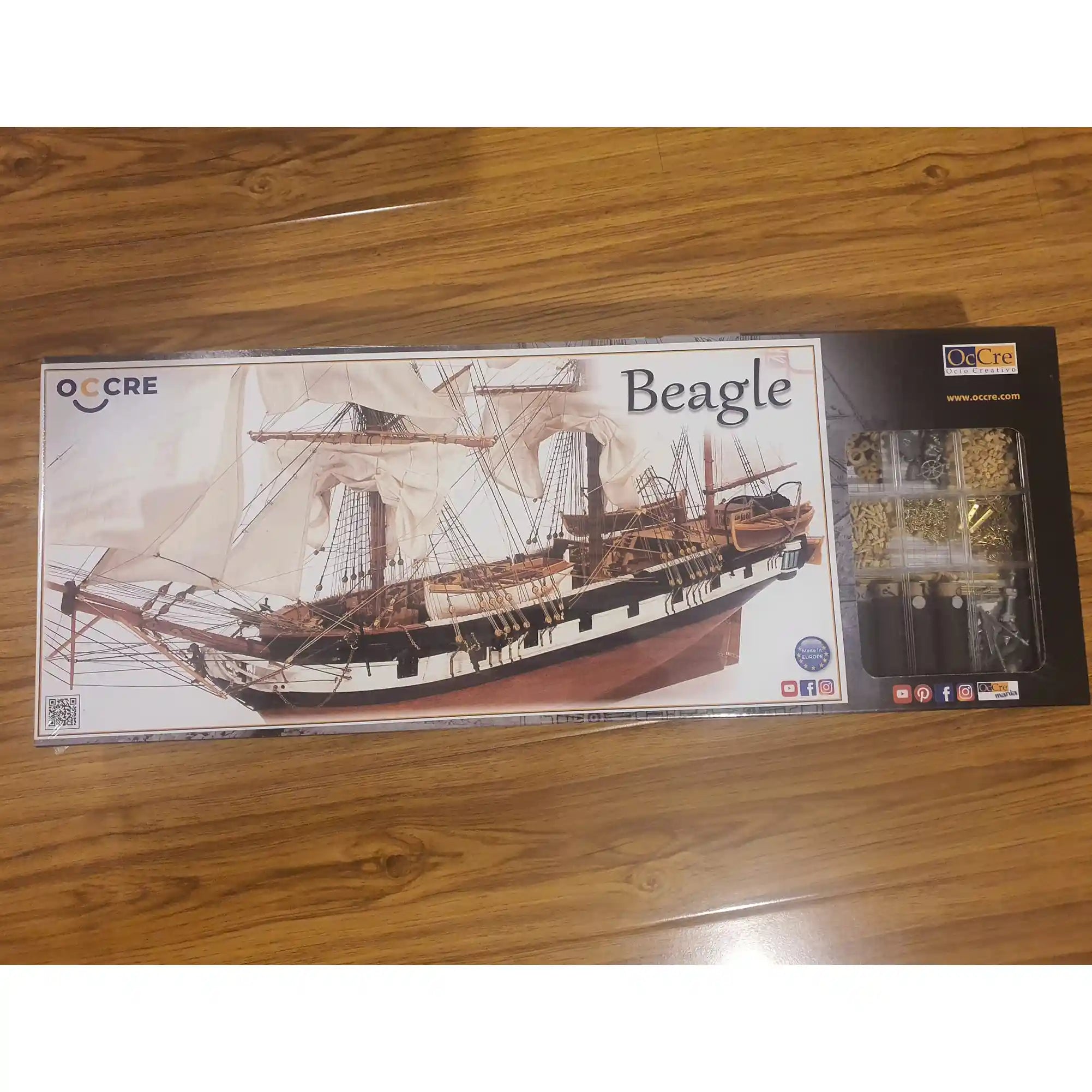 occre-hms-beagle-kit-maquette-bateau-de-darwin-au-1 image 5