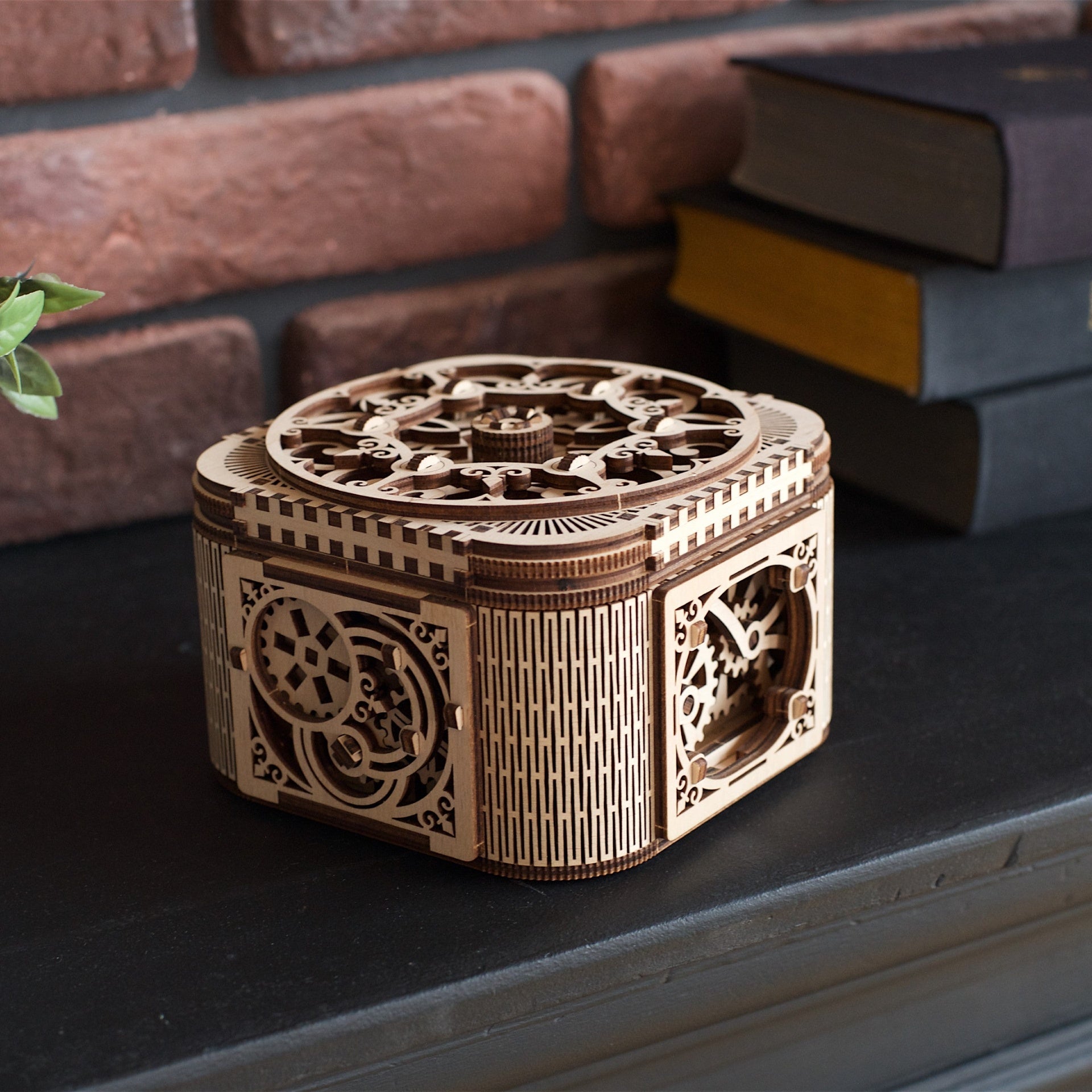 ugears-treasure-box-bo-te-tr-sors-m-canique-en-bois-construire image 8
