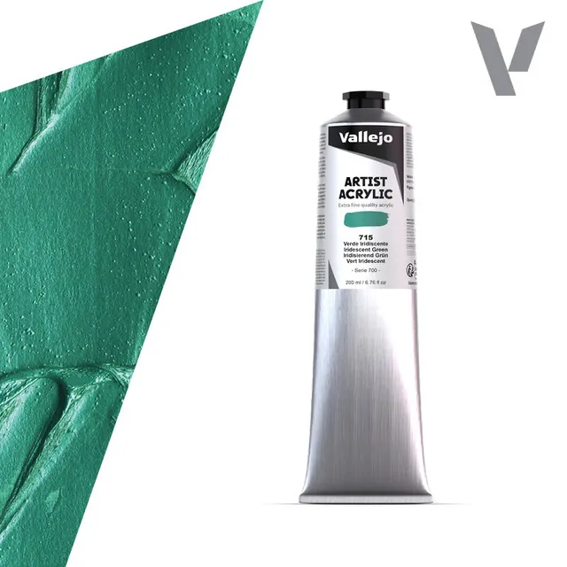 vallejo-belle-arti-peinture-acrylique-vert-iridescent-200-ml image 1