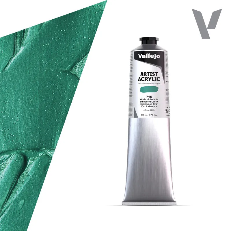 vallejo-belle-arti-peinture-acrylique-vert-iridescent-200-ml image 1