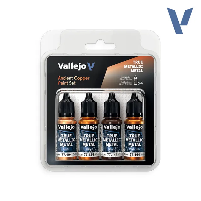 vallejo-true-metallic-set-cuivre-antique-4-x-18-ml image 1