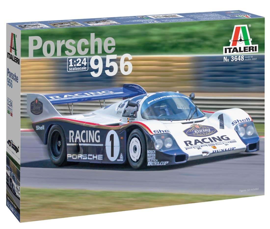 italeri-porsche-956-maquette-voiture-plastique-monter image 1
