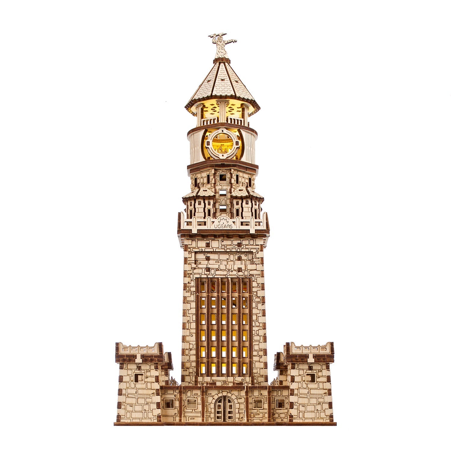 ugears-phare-d-alexandrie-maquette-bois-m-canique image 3